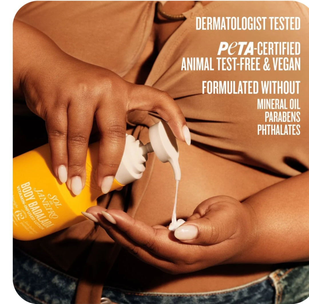 Sol de Janeiro
Body Badalada Vitamin Infused Body Lotion 400ml