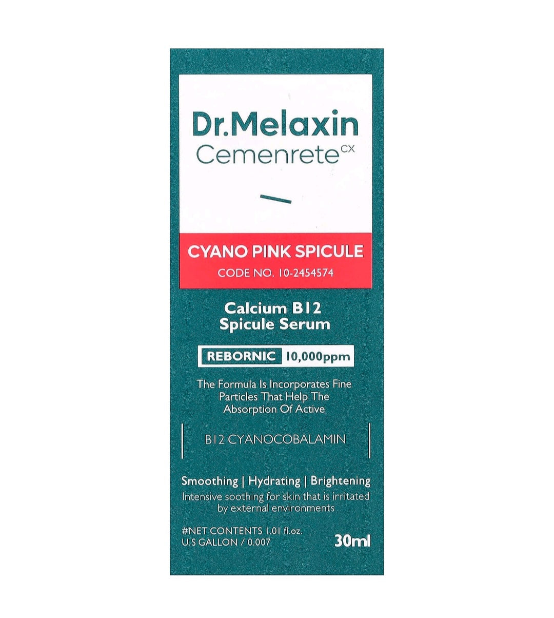 Dr. Melaxin Cemenrete Cyano Pink Spicule Serum 1.01 fl ( 30 ml)