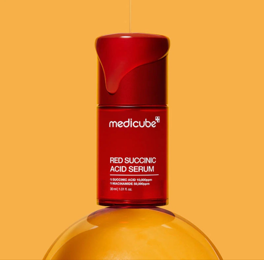 Medicube
Red Succinic Acid Serum, 1.01 fl oz( 30ml)