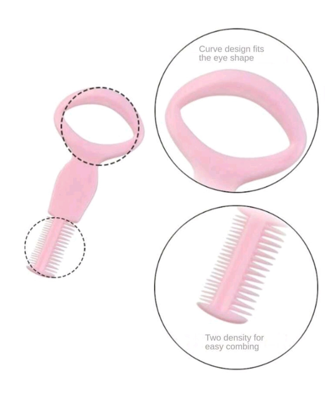 1pc  Eyelash Curler Card, Eyelash Applicator