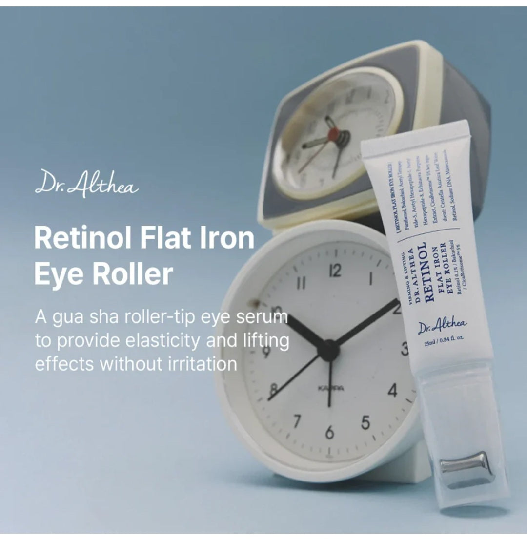Dr. Althea - Retinol Flat Iron Eye Roller