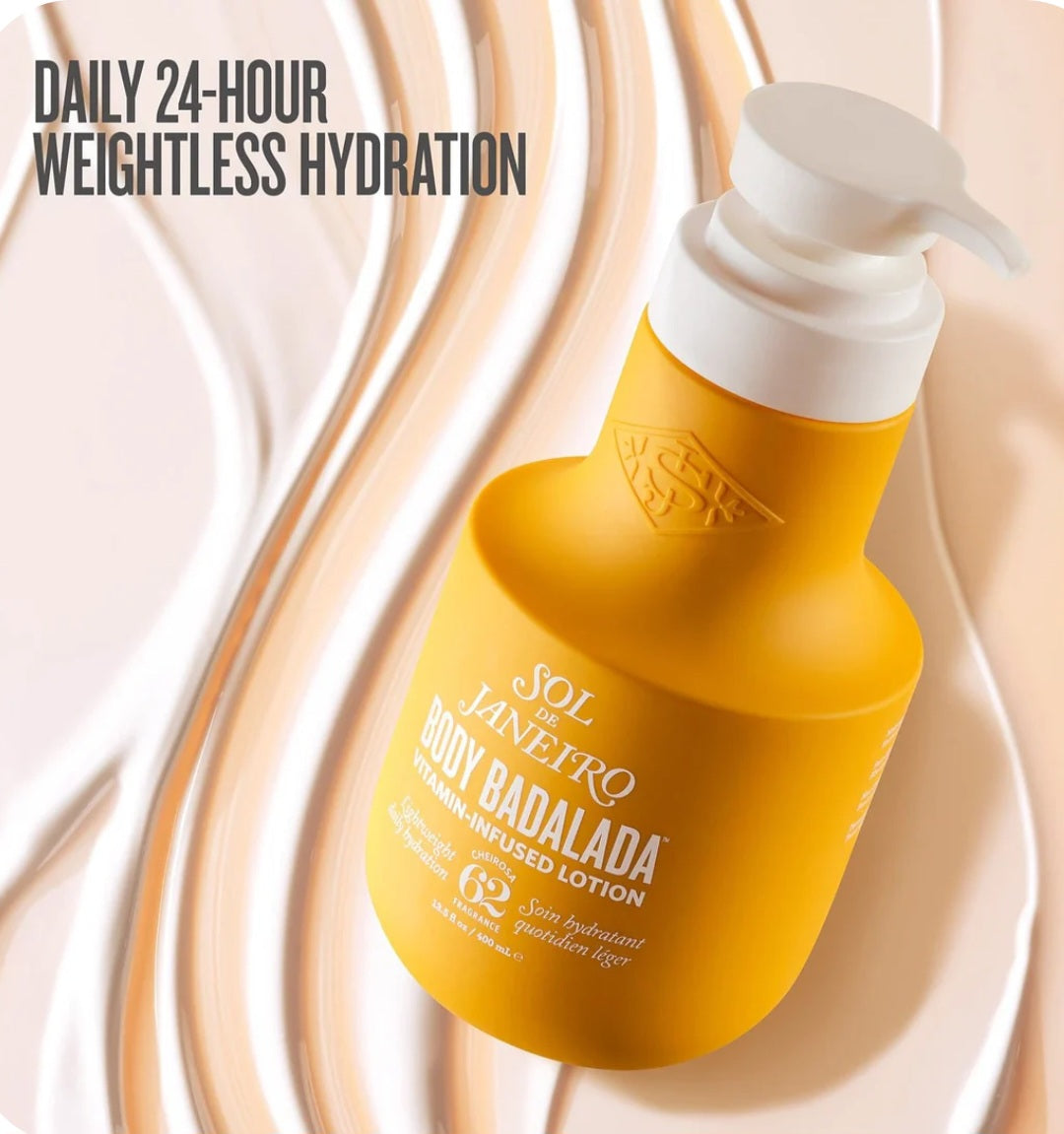 Sol de Janeiro
Body Badalada Vitamin Infused Body Lotion 400ml