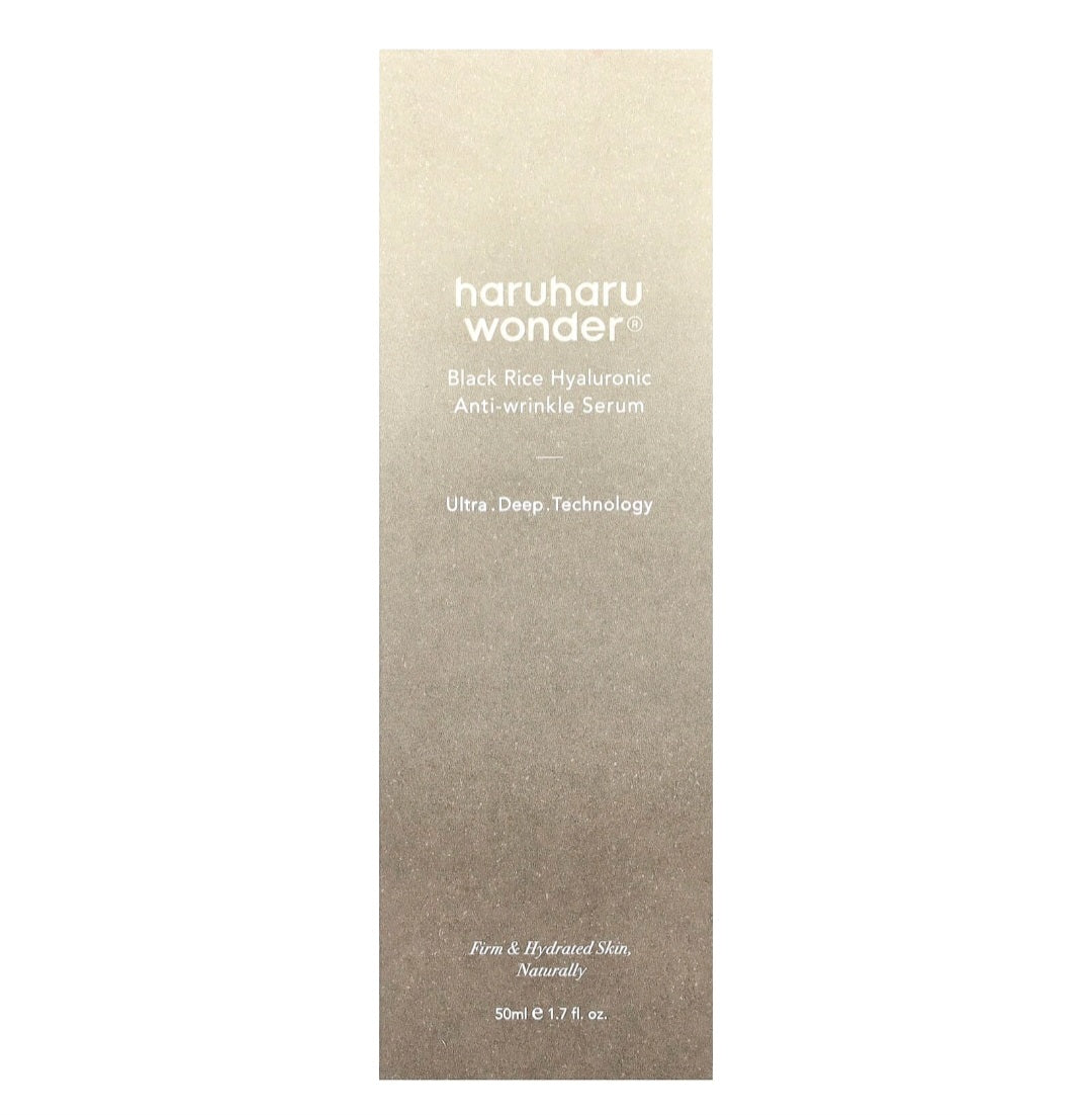 haruharu wonder, 
Black Rice Hyaluronic Anti-wrinkle Serum