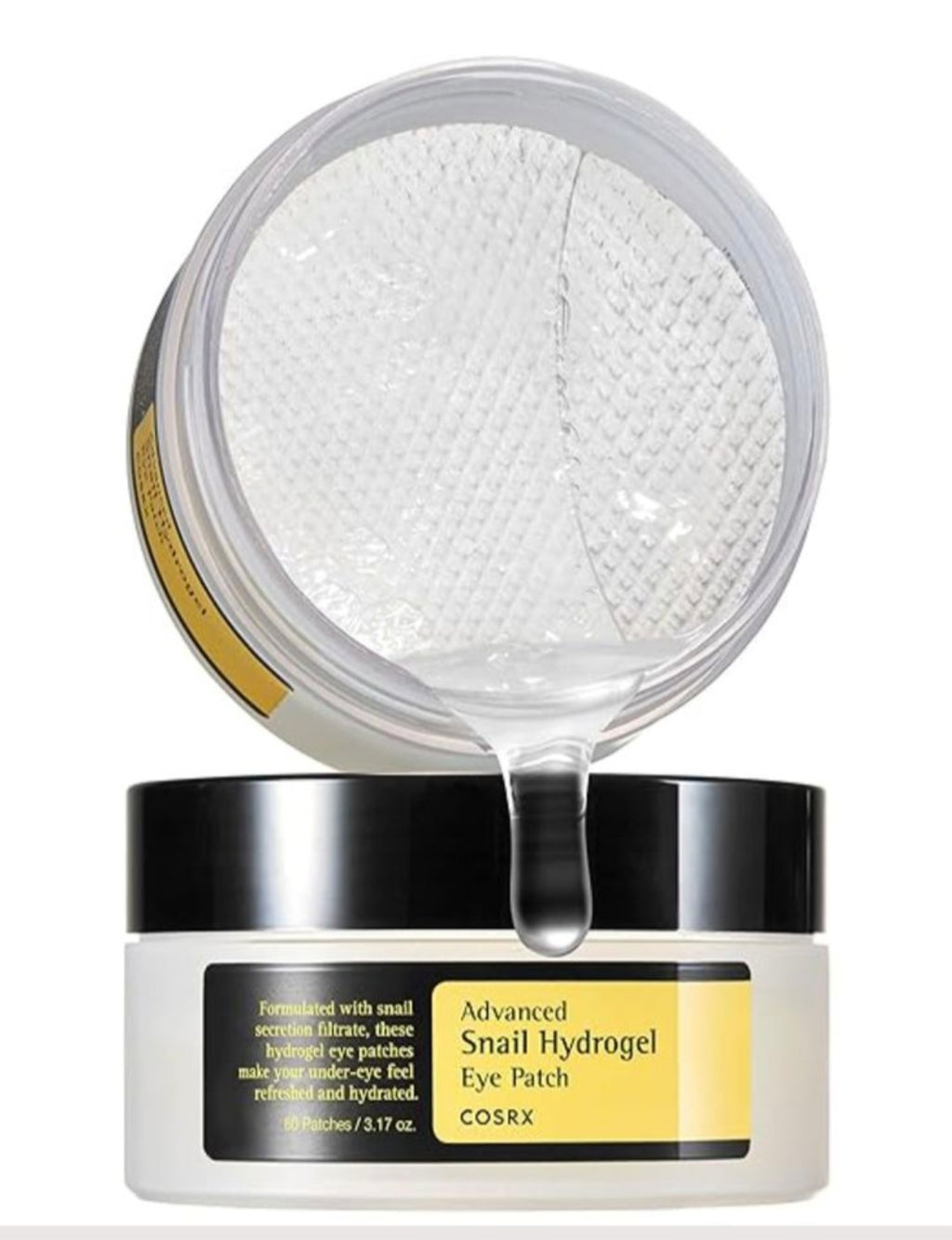 Cosrx Advanced Snail Hydrogel Eye Patch, 60 Patches, 3.17 oz (90 g)
