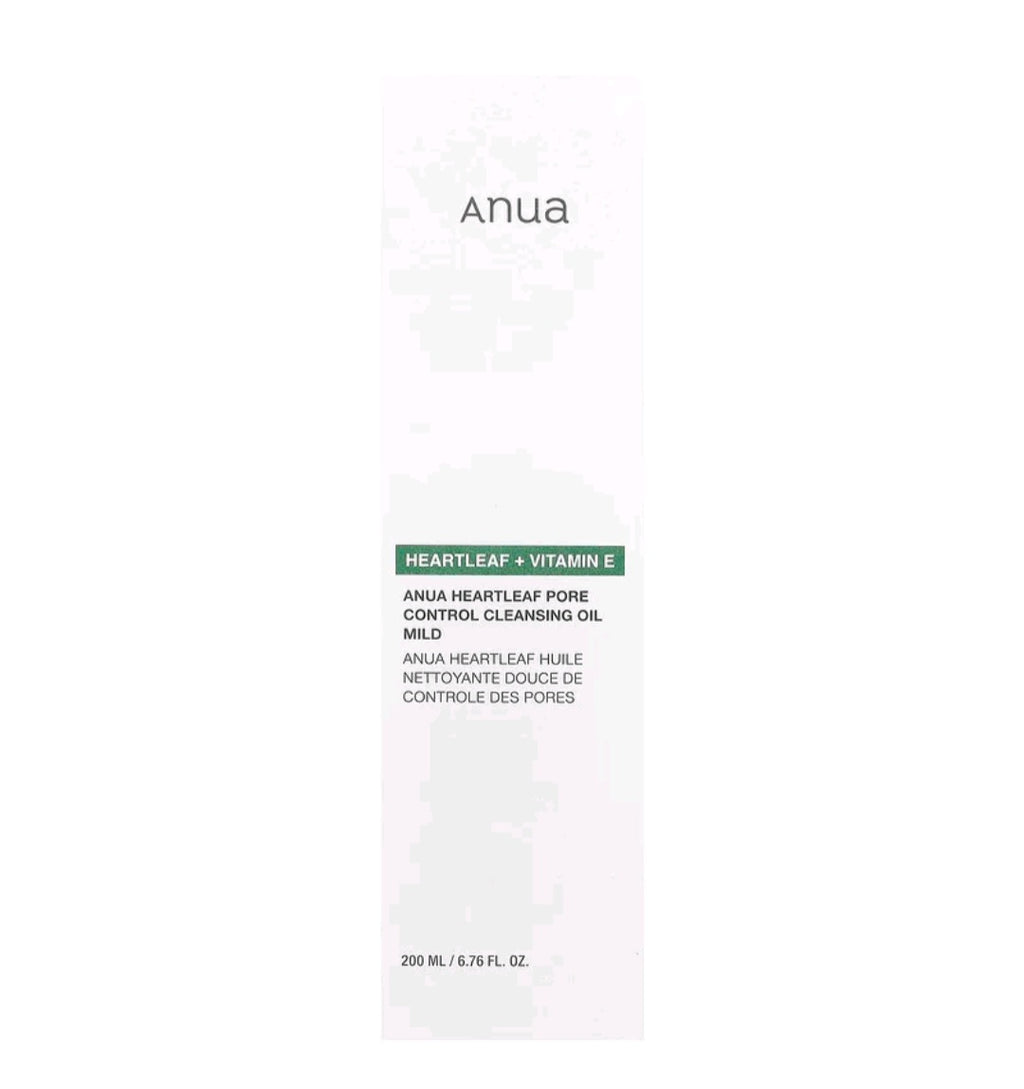 Anua Heartleaf Pore Control Cleansing Oil, Mild, 6.76 fl oz (200 ml)