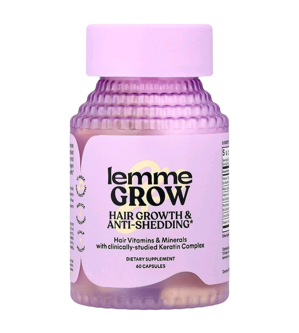 Lemme Grow Hair Growth & Anti-Shedding, 60 Caps