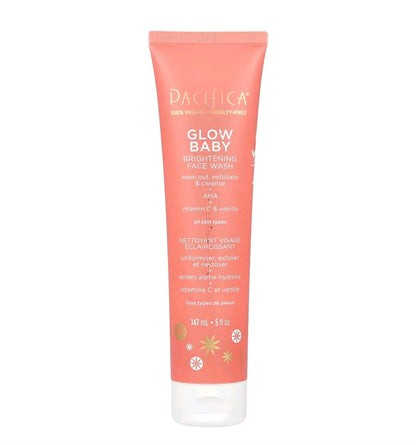 Pacifica Glow Baby, Brightening Face Wash, 5 fl oz (147 ml)