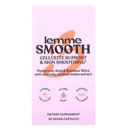 LEMME SMOOTH Cellulite Support & Skin Smoothing Capsules, 30 vegan capsules