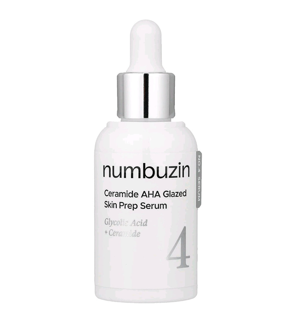 Numbuzin No.4 Ceramide AHA Glazed Skin Prep Serum 30ml