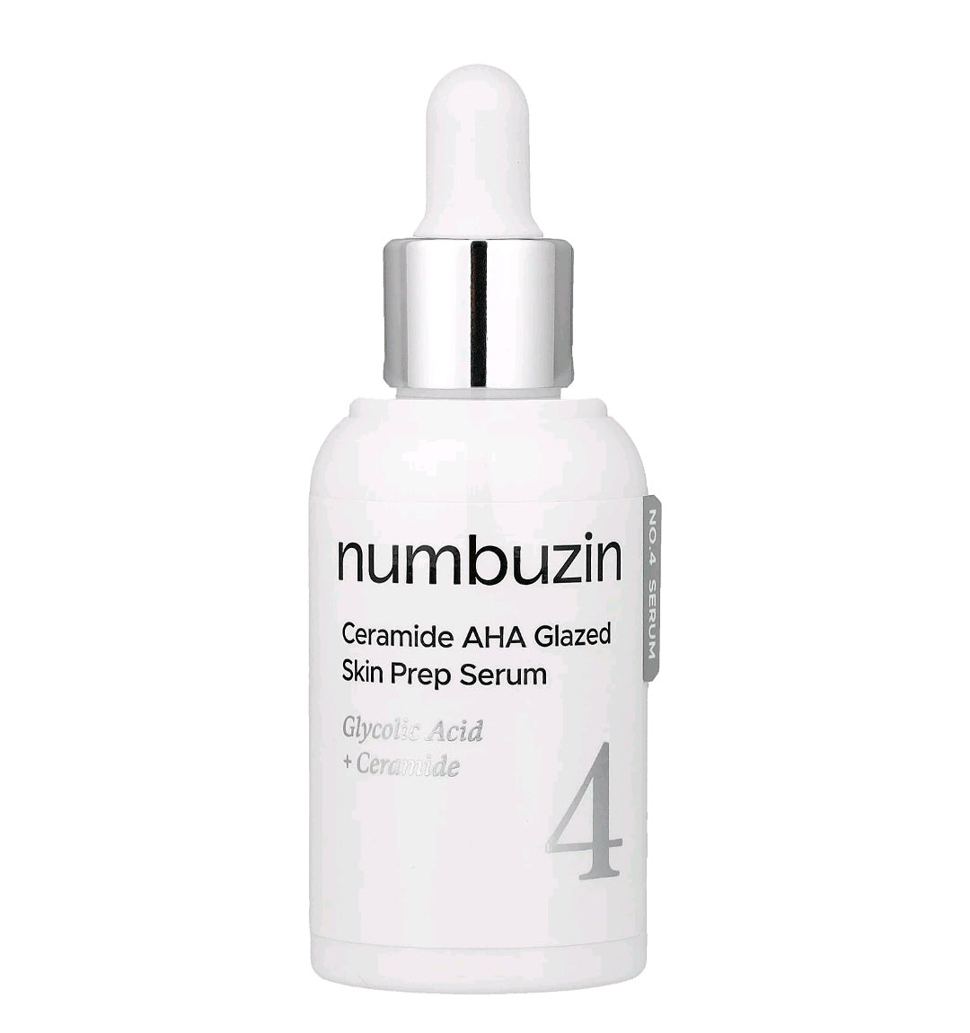 Numbuzin No.4 Ceramide AHA Glazed Skin Prep Serum 30ml