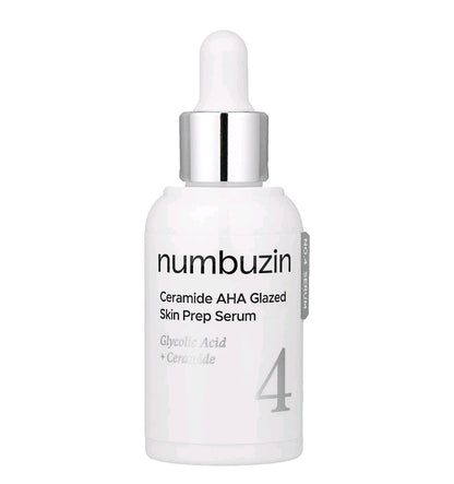 Numbuzin No.4 Ceramide AHA Glazed Skin Prep Serum 30ml