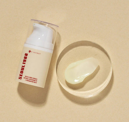 K-SECRET
SEOUL 1988 Cream : Retinal Liposome 1% + Fermented Rice