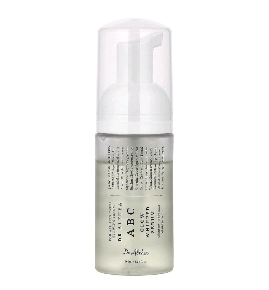 Dr. Althea ABC Glow Whipped Serum, For All Skin Types, 3.38 fl oz ( 100ml)