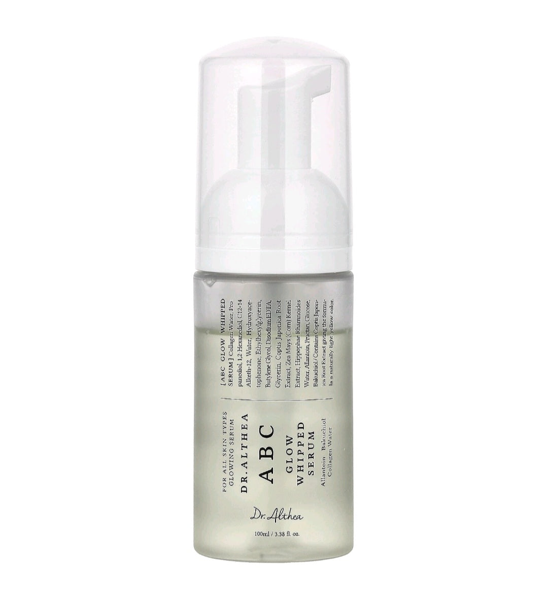 Dr. Althea ABC Glow Whipped Serum, For All Skin Types, 3.38 fl oz ( 100ml)