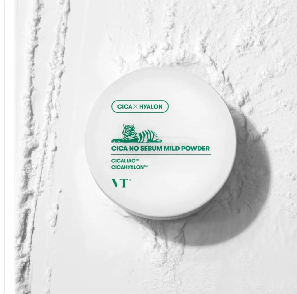 VT Cosmetics, Cica No Sebum Mild Powder, 5g