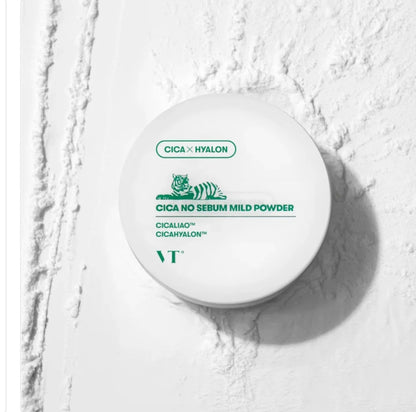 VT Cosmetics, Cica No Sebum Mild Powder, 5g