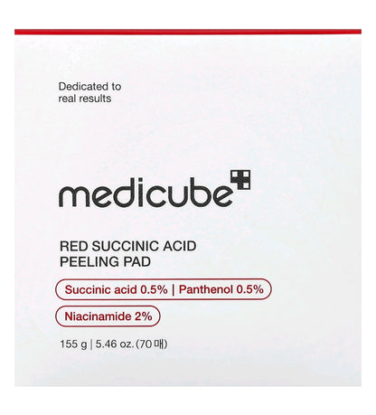 Medicube Red Succinic Acid Peeling Pad 70 pads
