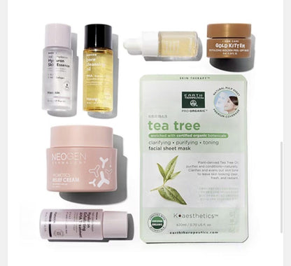 All About K-Beauty Skincare Set + beauty bag