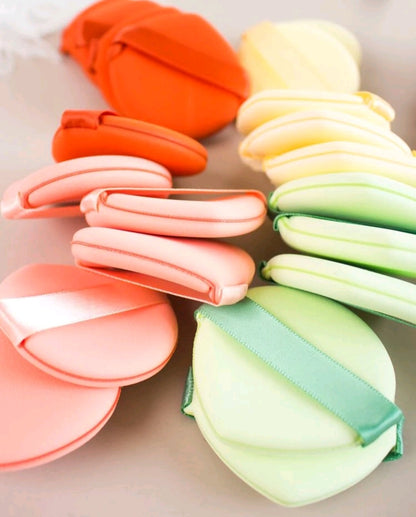 6 Pieces  Portable Soft Colour,  Makeup Puff