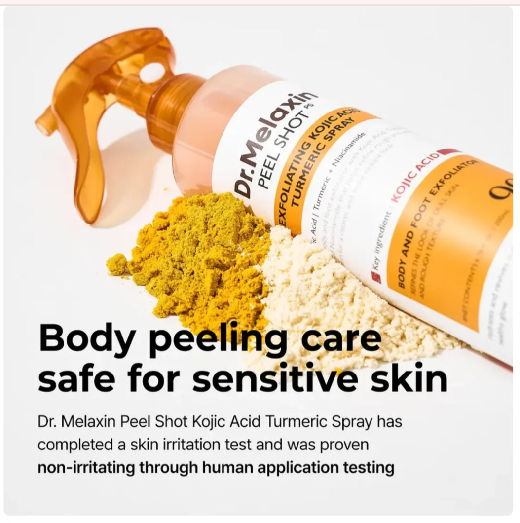 Dr. Melaxin, Peel Shot Exfoliating Kojic Acid Turmeric Spray. 676 fl oz( 200ml)