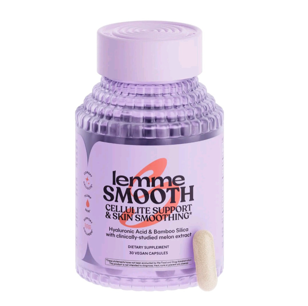 LEMME SMOOTH Cellulite Support & Skin Smoothing Capsules, 30 vegan capsules