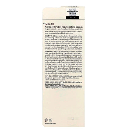 Dr. Reju-All, Advanced PDRN Rejuvenating Cream, 20ml