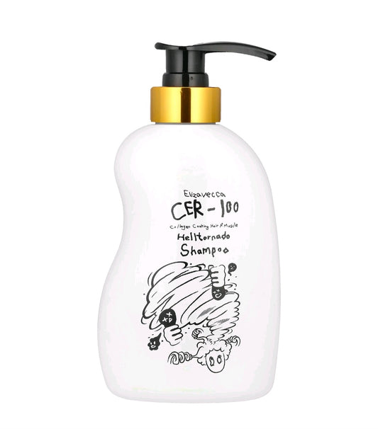 Elizavecca
CER-100 Collagen Coating Hair A+ Muscle Hell-Tornado Shampoo ( 500 ml)
