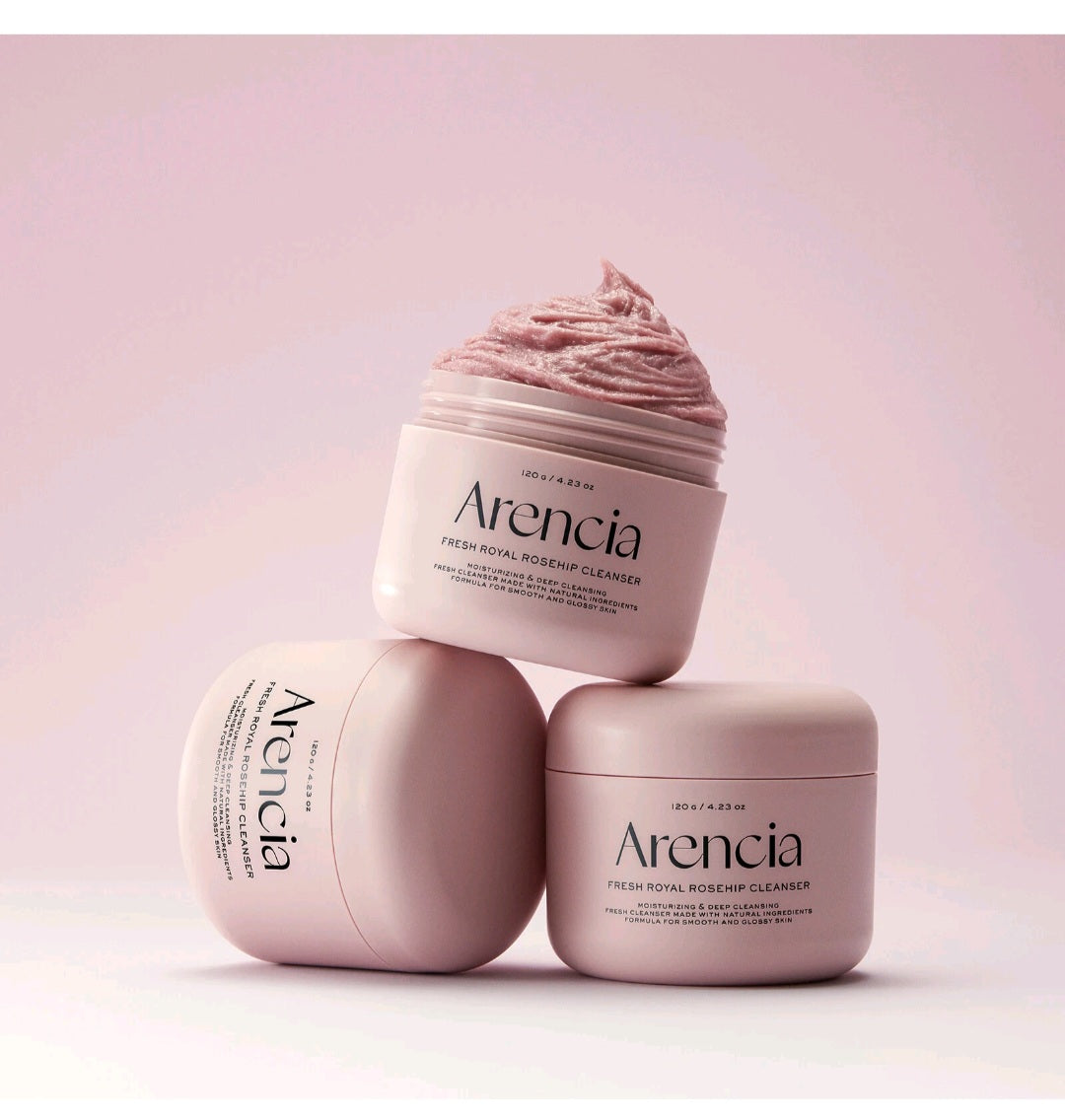 Arencia Fresh Rosehip Rice Mochi Cleanser 120g