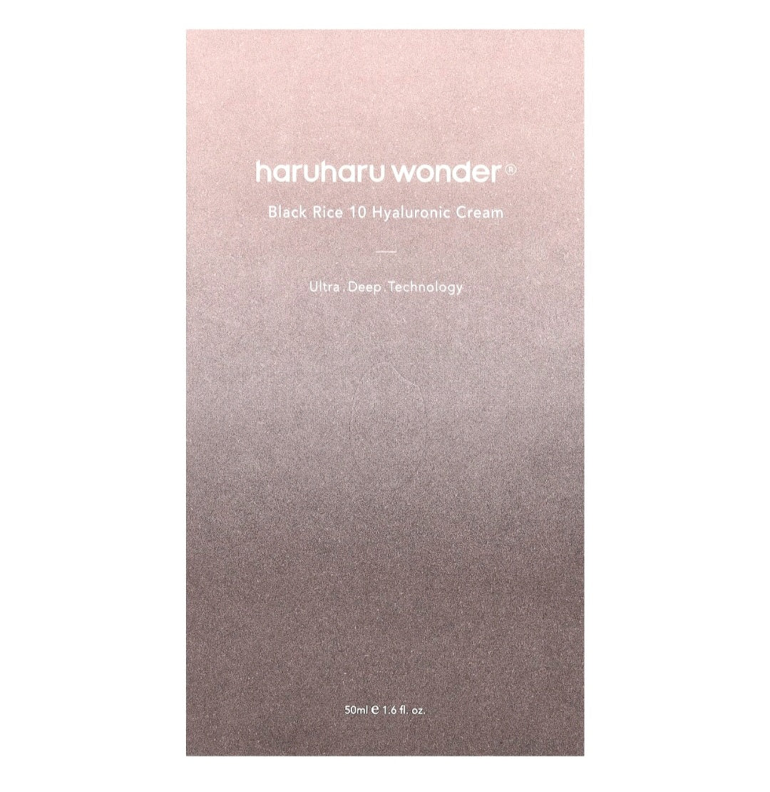 Haruharu Wonder, Black Rice 10 Hyaluronic Acid Cream 1.6fl oz ( 50ml)
