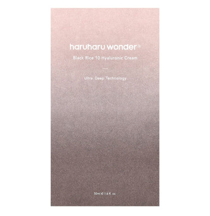 Haruharu Wonder, Black Rice 10 Hyaluronic Acid Cream 1.6fl oz ( 50ml)