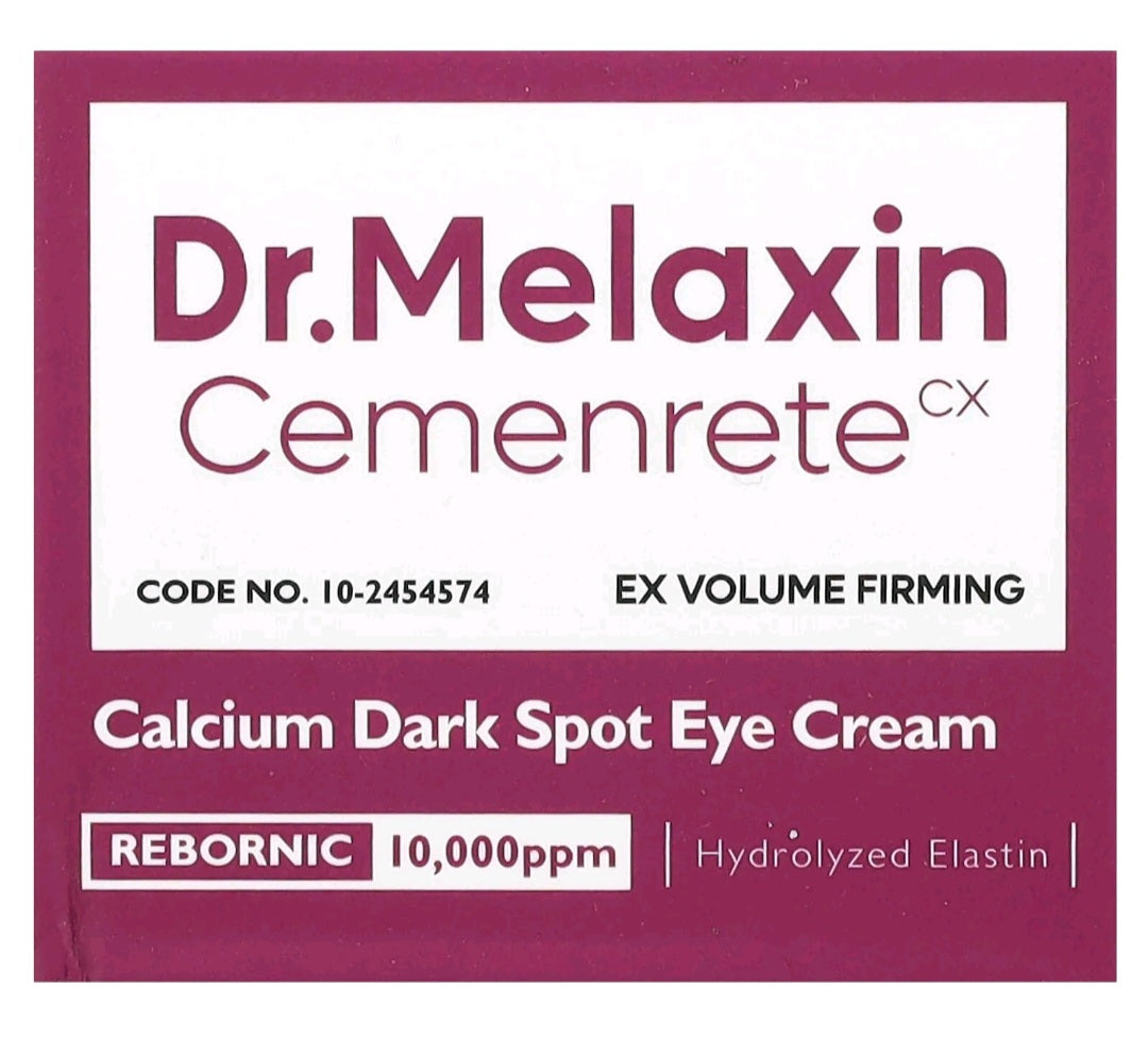 Dr. Melaxin Cemenrete Calcium Dark Spot Eye Cream, (15 g)