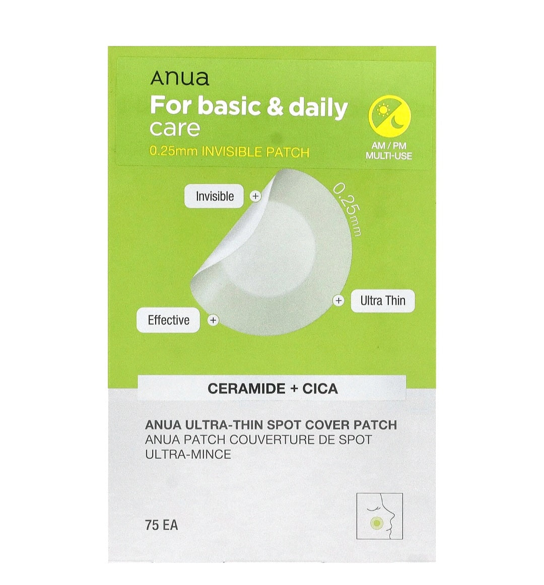 Anua Ultra-Thin Spot Cover Patch 75 patches