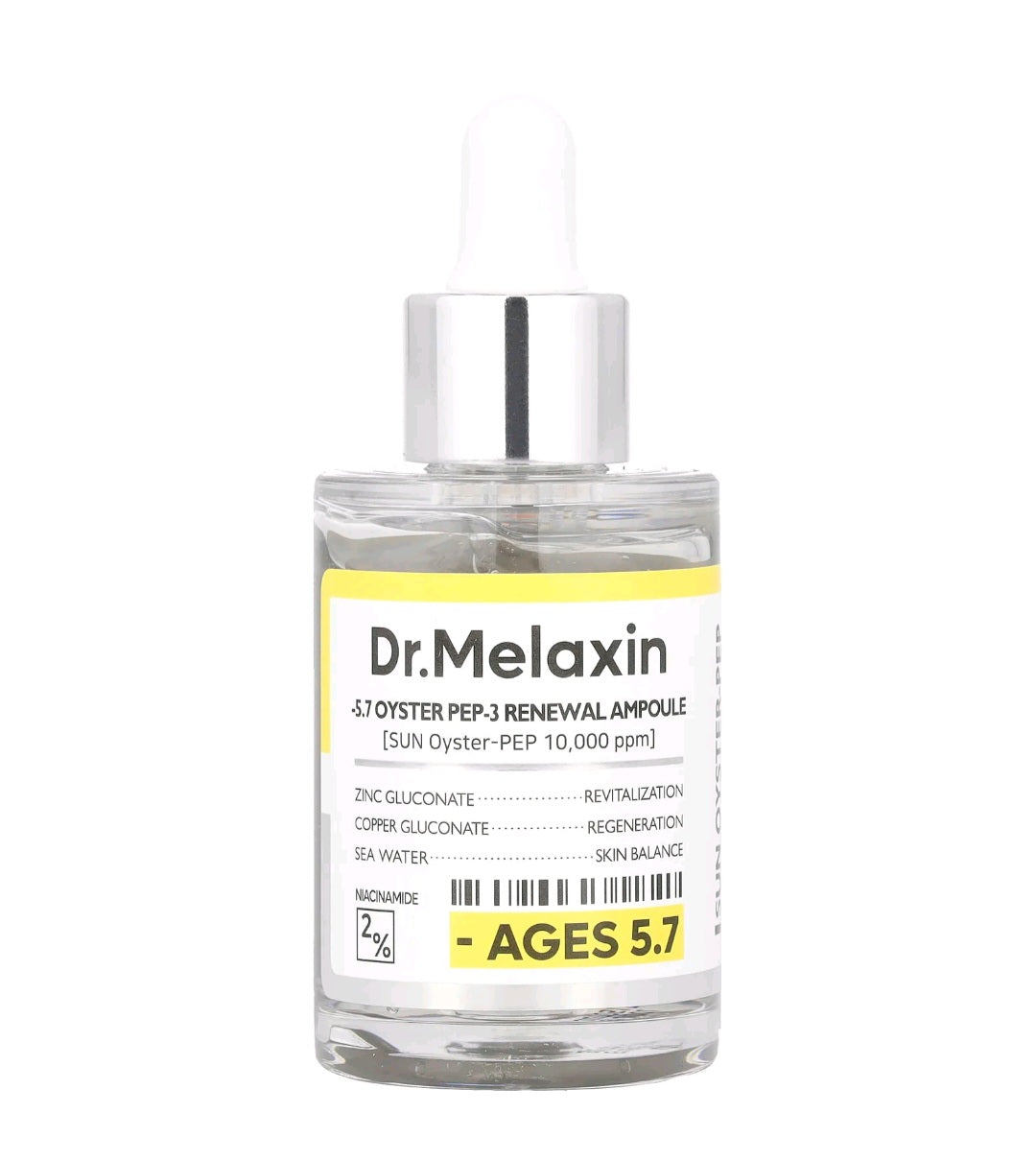 Dr. Melaxin
Oyster Pep-3 Renewal Ampoule 1. 01 fl ( 30 ml)