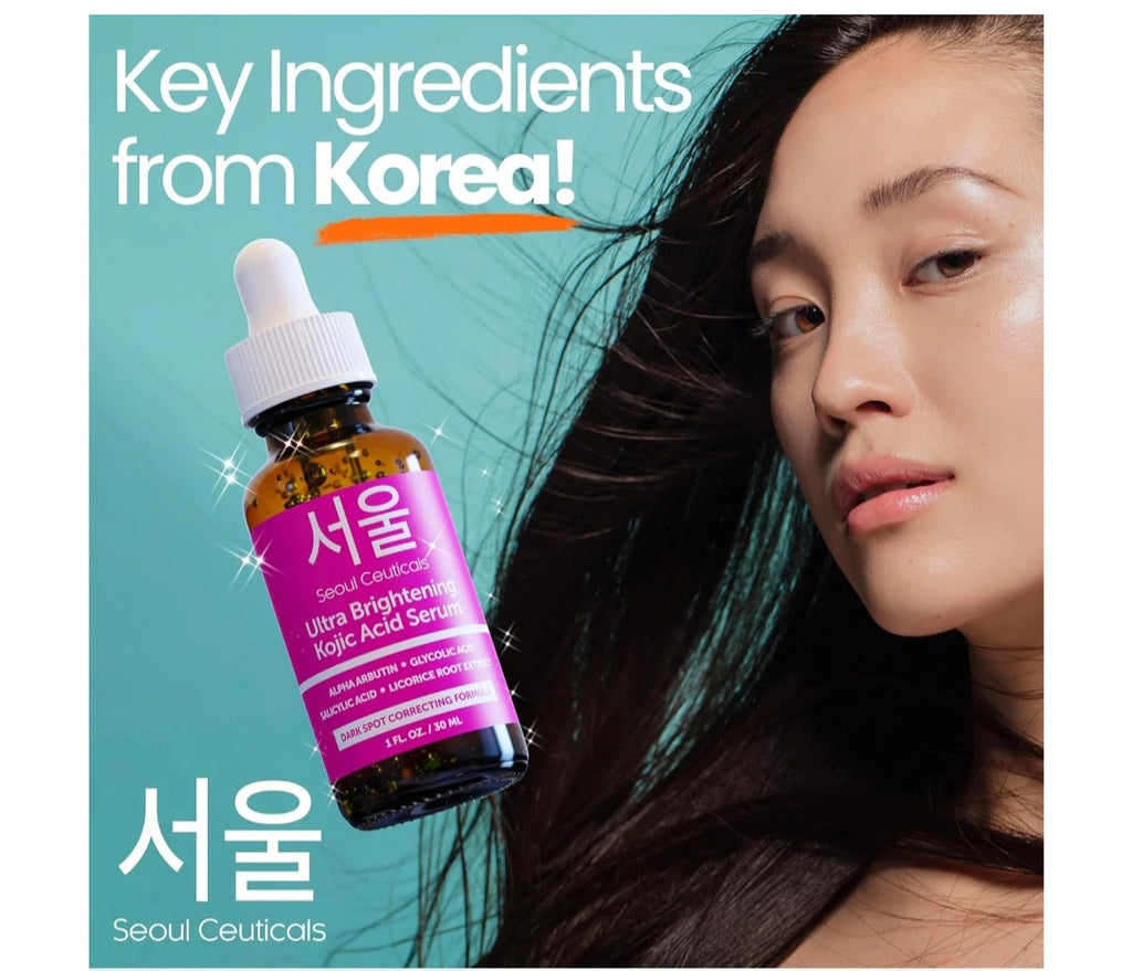 Seoul Ceuticals Ultra Brightening Kojic Acid Serum – 30ml