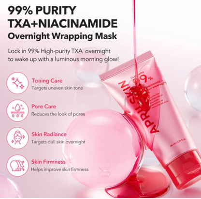Aprilskin TXA Niacinamide 99 Night Wrapping Mask 80ml