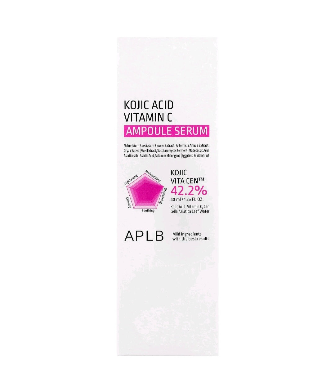 APLB Kojic Acid Vitamin C Ampoule Serum – 55ml