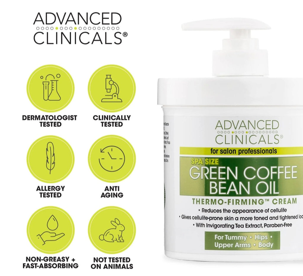 Advanced Clinical's Green Coffee Bean Oil Body Cream