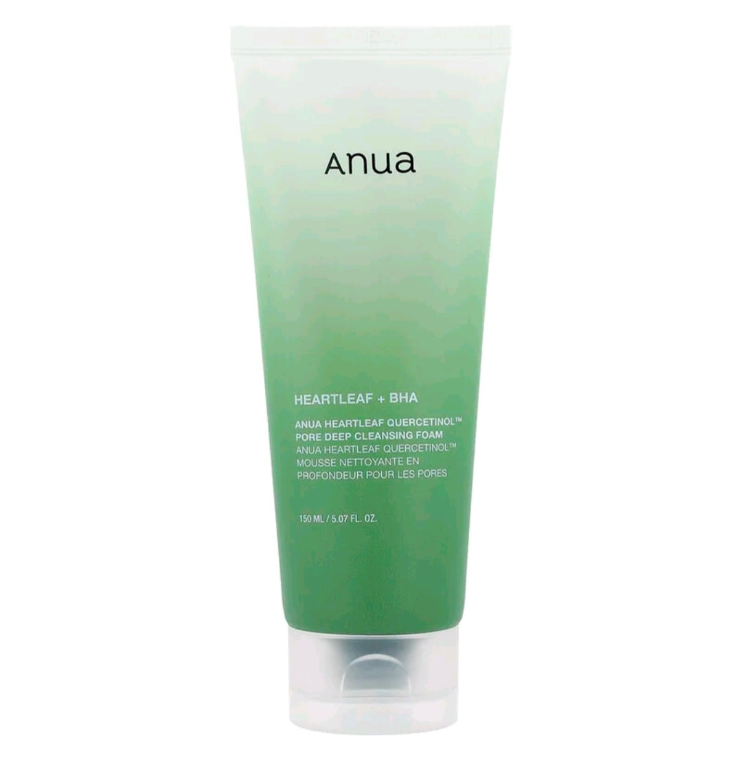 Anua Heartleaf Quercetinol, Pore Deep Cleansing Foam , 5.07 fl oz (150 ml)