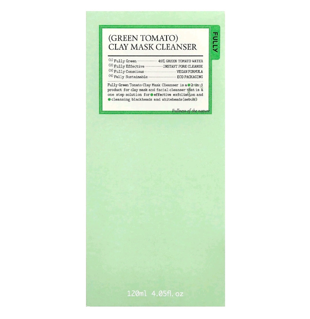 FULLY Green Tomato Clay Pack Cleanser 120ml