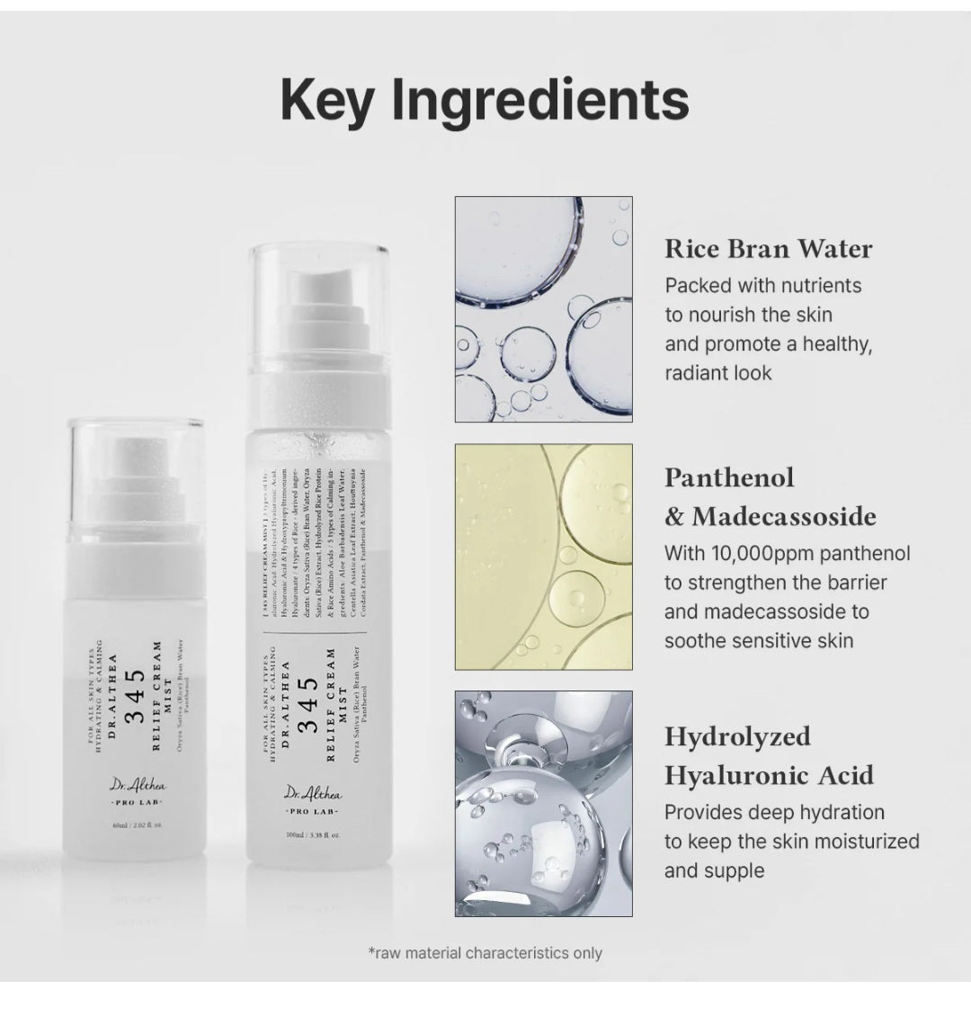 Dr.Althea
345 Relief Cream Mist