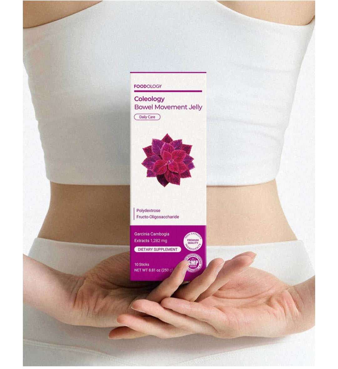 Foodology Coleology Bowel Movement, Jelly, 10 sticks, 25 g Each