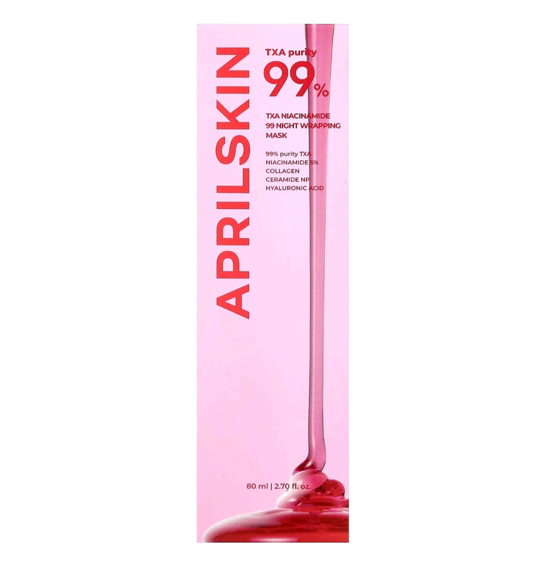 Aprilskin TXA Niacinamide 99 Night Wrapping Mask 80ml