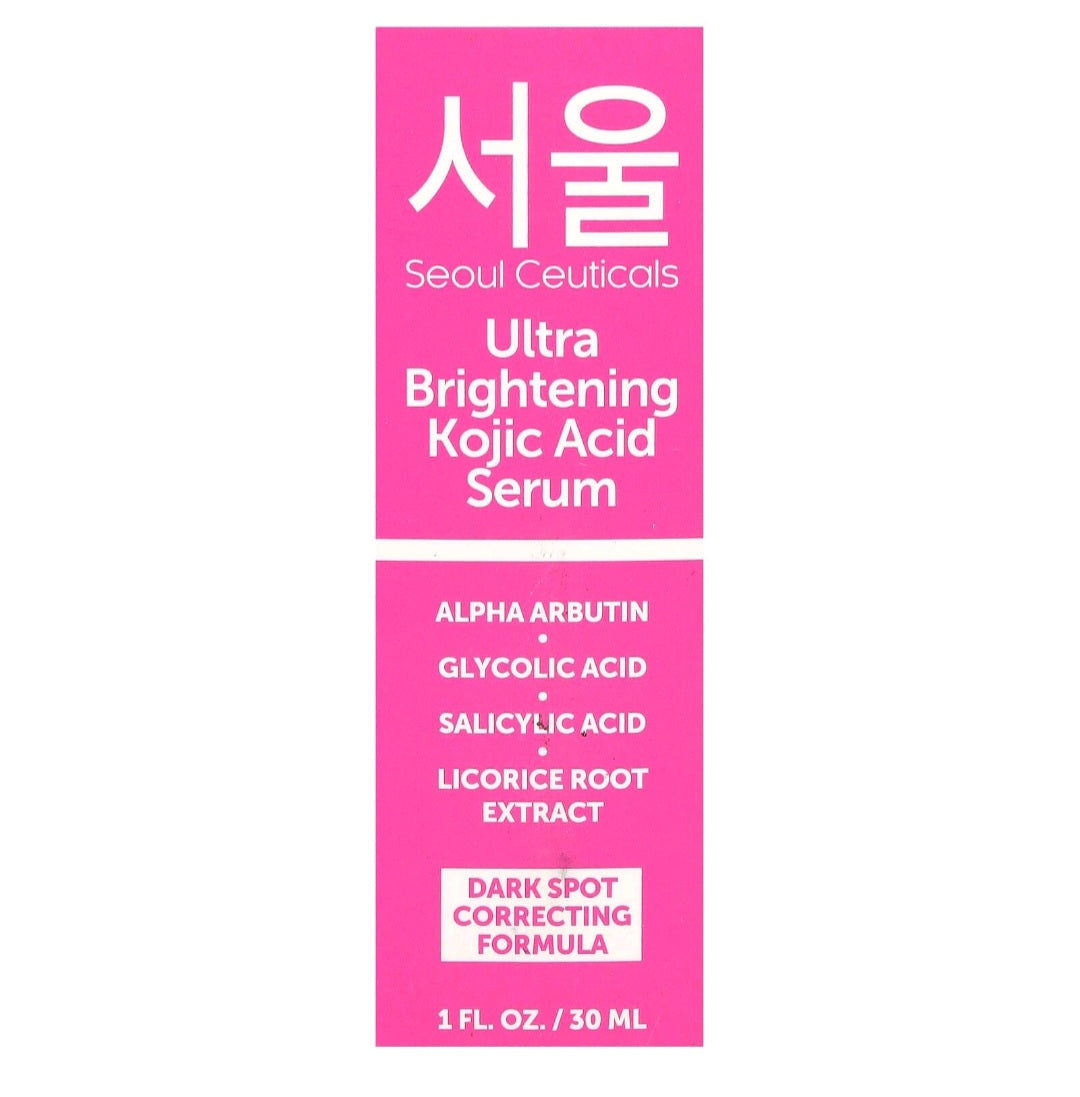 Seoul Ceuticals Ultra Brightening Kojic Acid Serum – 30ml