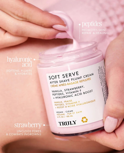Truly Beauty Soft Serve After Shave Plump Cream