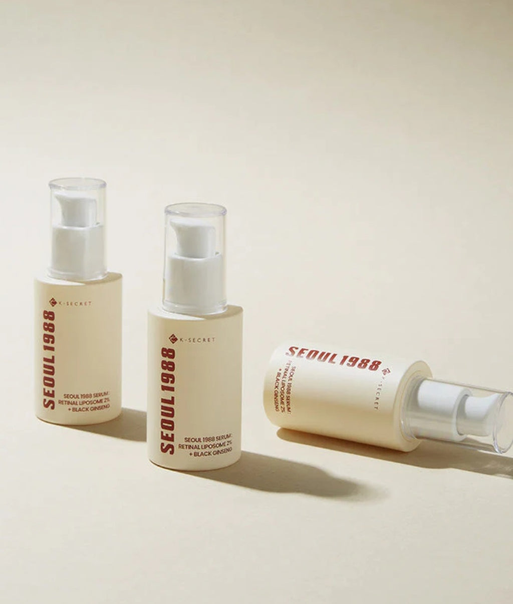 K-SECRET
SEOUL 1988 Serum : Retinal Liposome 2% + Black Ginseng