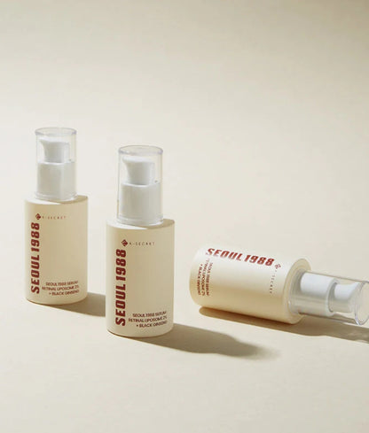 K-SECRET
SEOUL 1988 Serum : Retinal Liposome 2% + Black Ginseng