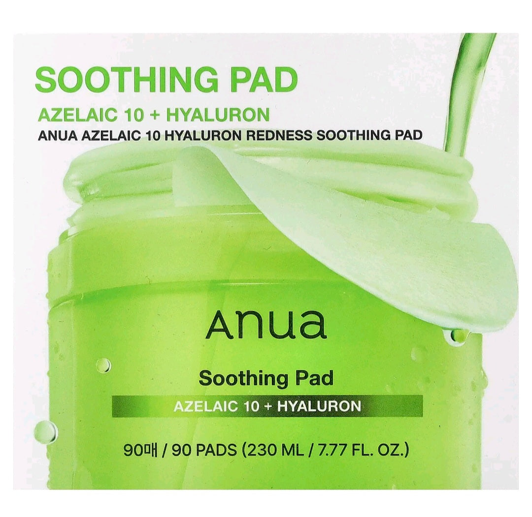 Azelaic 10 Hyaluron Redness Soothing Pad (90 pads)