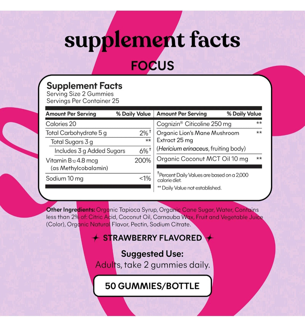 Lemme Focus Gummies