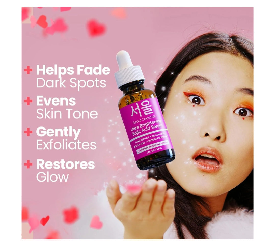 Seoul Ceuticals Ultra Brightening Kojic Acid Serum – 30ml