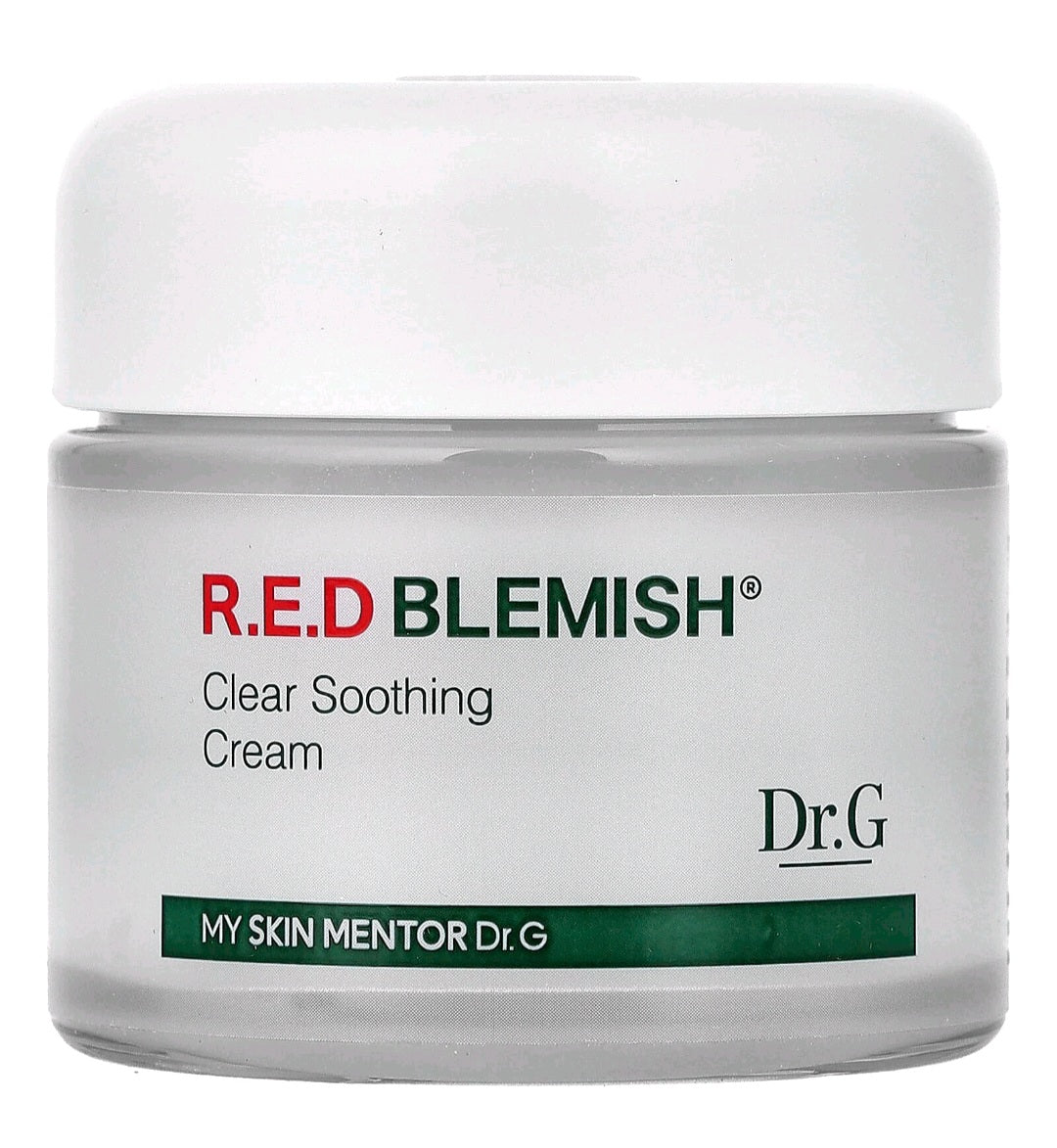 Dr.G, 
Red Blemish Clear Soothing Cream, For Sensitive Skin, 2.36 fl oz ( 70ml)